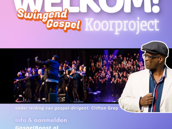 ‘Welkom!’ Koorproject | Juni ’26