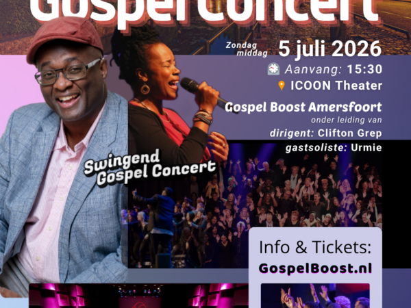5 jul’26 | Welkom! Gospelconcert Amersfoort